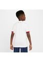 Camiseta Nike Kids Paris Saint-Germain Y  Dri-Fit Jsy Ss Stad Aw - Blanco-Azul de Nike