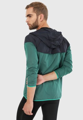 Chaqueta Verde-Azul Nike Windrunner