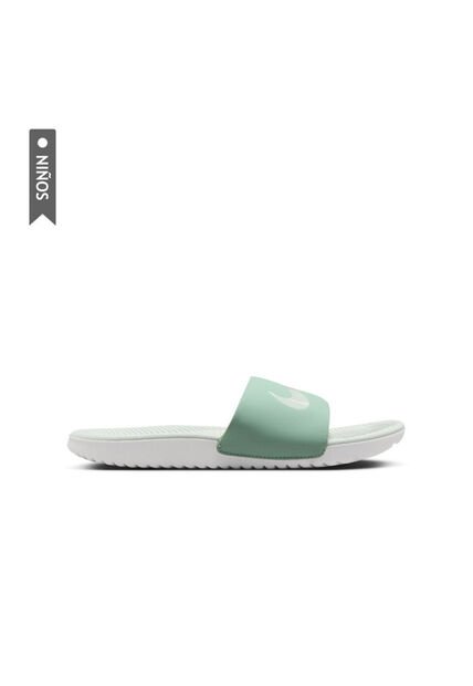 Chancletas Nike Kawa Slide Bgp Niños-Verde