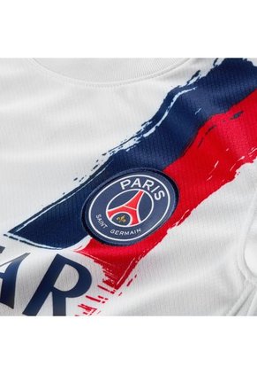 Camiseta Nike Kids Paris Saint-Germain Y Dri-Fit Jsy Ss Stad Aw - Blanco-Azul