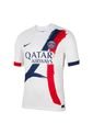 Camiseta Nike Hombre Paris Saint-Germain M  Dri-Fit Jsy Ss Stad Aw - Blanco-Azul de Nike