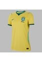 Camisetas Nike Mujer Brasil Local Stadium - Amarillo de Nike