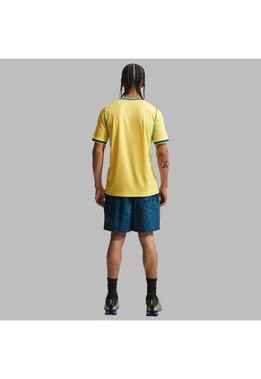 Camisetas Nike Hombre Brasil Local Stadium - Amarillo