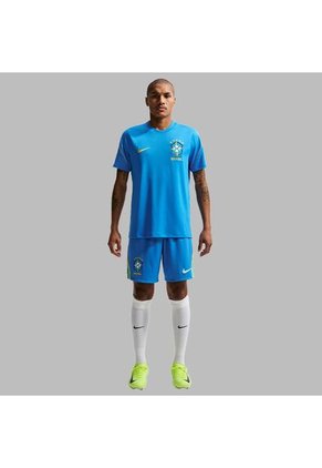 Pantaloneta Nike Hombre Brasil Local Stadium - Azul