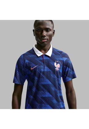 Camisetas Nike Hombre Francia Local Match - Azul