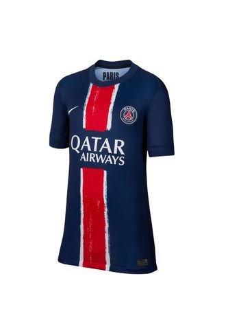 Camiseta Nike Kids Paris Saint-Germain Y  Dri-Fit Jsy Ss Stad Hm - Azul Nike