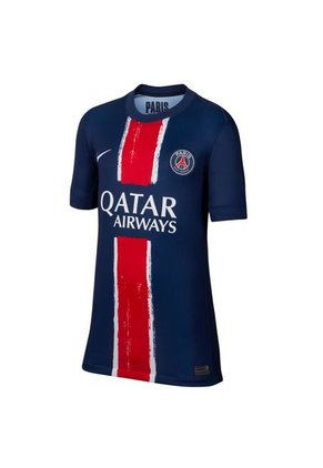Camiseta Nike Kids Paris Saint-Germain Y  Dri-Fit Jsy Ss Stad Hm - Azul