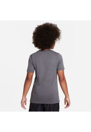 Camiseta Nike Kids Paris Saint-Germain U  Ss Air  - Gris