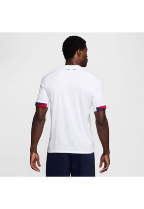 Camiseta Nike Hombre Paris Saint-Germain M Dri-Fit Jsy Ss Stad Aw - Blanco-Azul