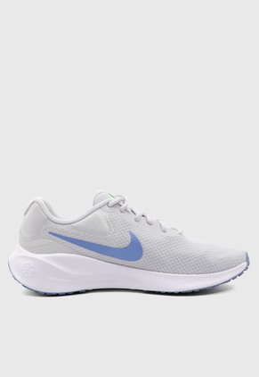 Tenis Running Gris-Azul-Blanco Nike Revolution 7