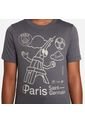 Camiseta Nike Kids Paris Saint-Germain U  Ss Air  - Gris de Nike