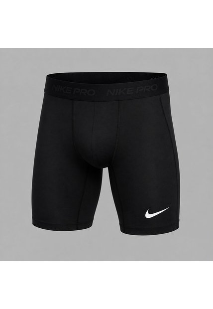 Pantaloneta Nike Hombre M Np Dri-Fit Long - Negro - Fútbol | Uso Casual Y Entrenamiento