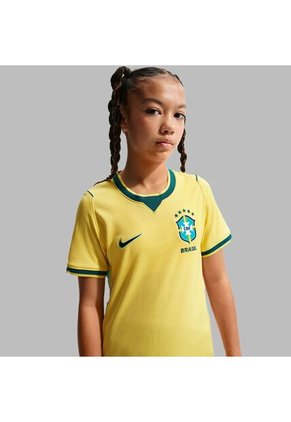 Camisetas Nike Niño Brasil Local Stadium - Amarillo