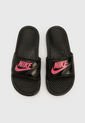 Playera Negro-Rosa Nike Benassi de Nike