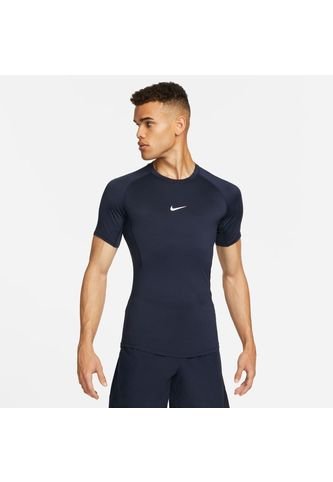 Camiseta Nike Hombre M Np Dri-Fit Tight Top Ss - Azul Nike