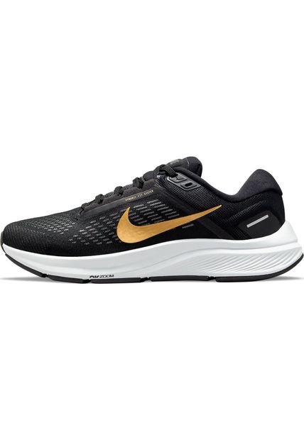 Tenis Mujer Nike Air Zoom Structure 24 - Dorado