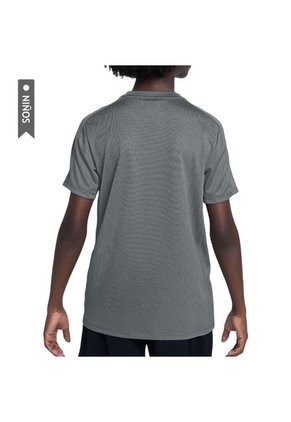 Camiseta Nike Trophy23 Niños-Gris