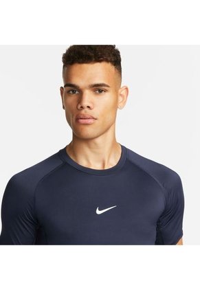 Camiseta Nike Hombre M Np Dri-Fit Tight Top Ss - Azul