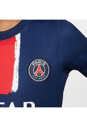 Camiseta Nike Kids Paris Saint-Germain Y  Dri-Fit Jsy Ss Stad Hm - Azul