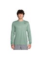 Camiseta Nike M Df Tee Std Ls Flex Hombre-Verde de Nike