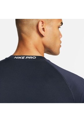 Camiseta Nike Hombre M Np Dri-Fit Tight Top Ss - Azul
