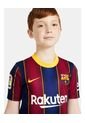 Camiseta Fútbol Niños Nike Barcelona Local 2020/21 - Azul Oscuro de Nike
