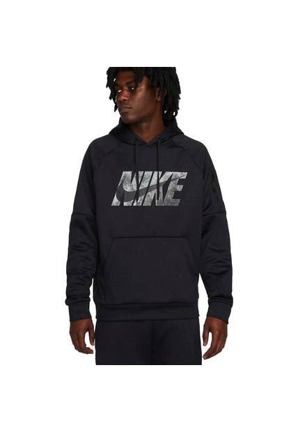 Hoodie Nike Therma-Fit Gfx 2-Negro