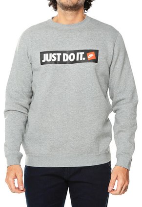 Buzo Gris Nike M Nsw Hbr Crw