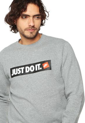 Buzo Gris Nike M Nsw Hbr Crw