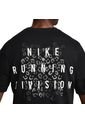 Camiseta Nike Tee Run Division Fa24-Negro de Nike
