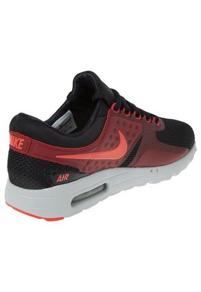 Tenis Lifestyle Negro-Vinotinto-Naranja Nike Air Max Zero Essential
