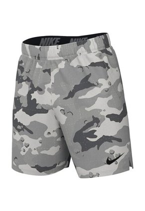 Pantaloneta Deportiva Hombre Nike Dry-Fit Camo All Over 5.0 - Gris
