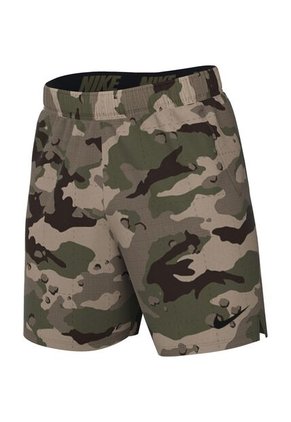 Pantaloneta Deportiva Hombre Nike Dry-Fit Camo All Over 5.0 - Gris