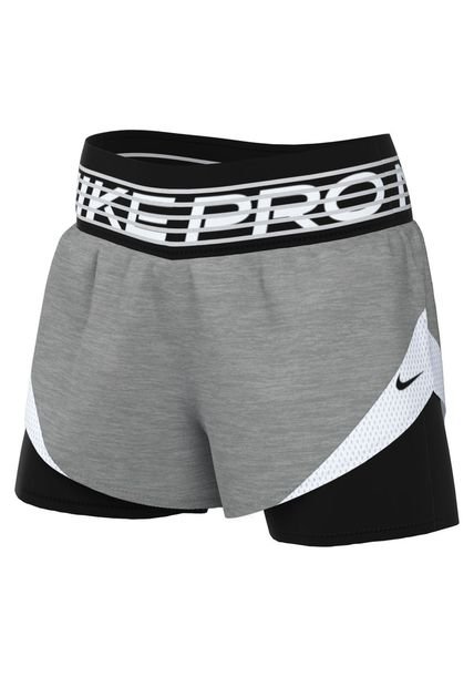 Short Mujer Nike Flex 2N1 Short Woven Essential - Gris