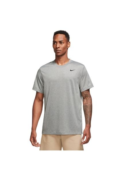 Camiseta Nike Dri Fit Tee Reset-Gris