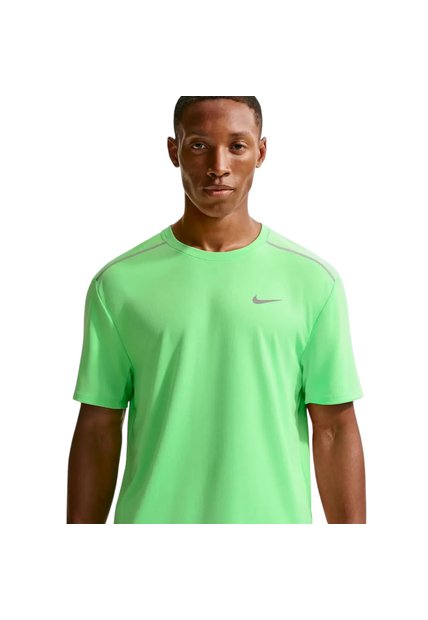 Camiseta Nike Df Uv Miler Ss Hombre-Verde