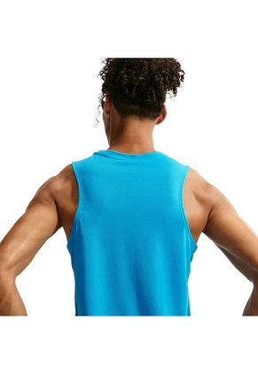 Camiseta Sin Mangas Nike Df Miler Tank Top Hombre-Azul