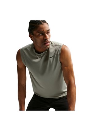 Camiseta Sin Mangas Nike M Df Tee Std Flex Hombre-Verde