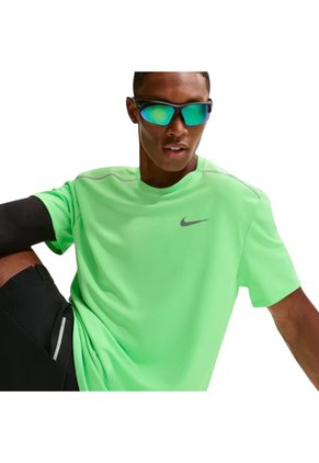 Camiseta Nike Df Uv Miler Ss Hombre-Verde