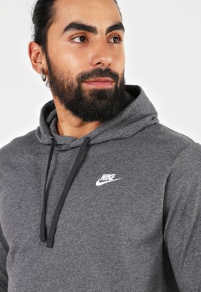 Hoodie Gris-Blanco Nike
