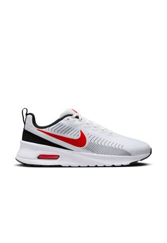 Tenis Nike Air Max Nuaxis Hombre-Blanco/Rojo Nike