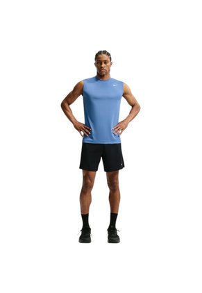 Camiseta Sin Mangas Nike M Df Tee Std Flex Hombre-Azul