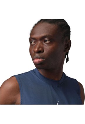 Camiseta Sin Mangas Nike Spt Ess Slvs Hombre-Azul