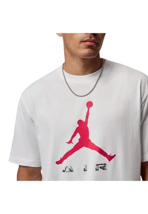 Camiseta Nike M J Brk Gfx Ss Crew Hombre-Blanco