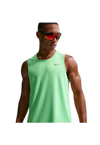 Camiseta Sin Mangas Nike Df Miler Tank Top Hombre-Verde Nike
