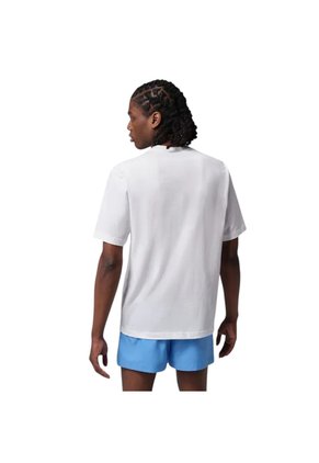 Camiseta Nike M J Brk Fc Lbr Gfx Ss Crw Hombre-Blanco