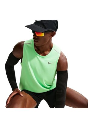 Camiseta Sin Mangas Nike Df Miler Tank Top Hombre-Verde