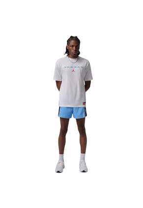 Camiseta Nike M J Brk Fc Lbr Gfx Ss Crw Hombre-Blanco