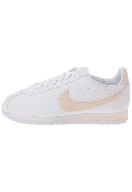 Tenis Lifestyle Blanco-Crema Nike Classic Cortez Leather Compra