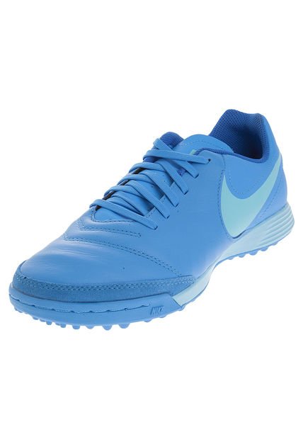 Fútbol Azul Nike Tiempox Genio II Leather Tf - Ahora Dafiti
